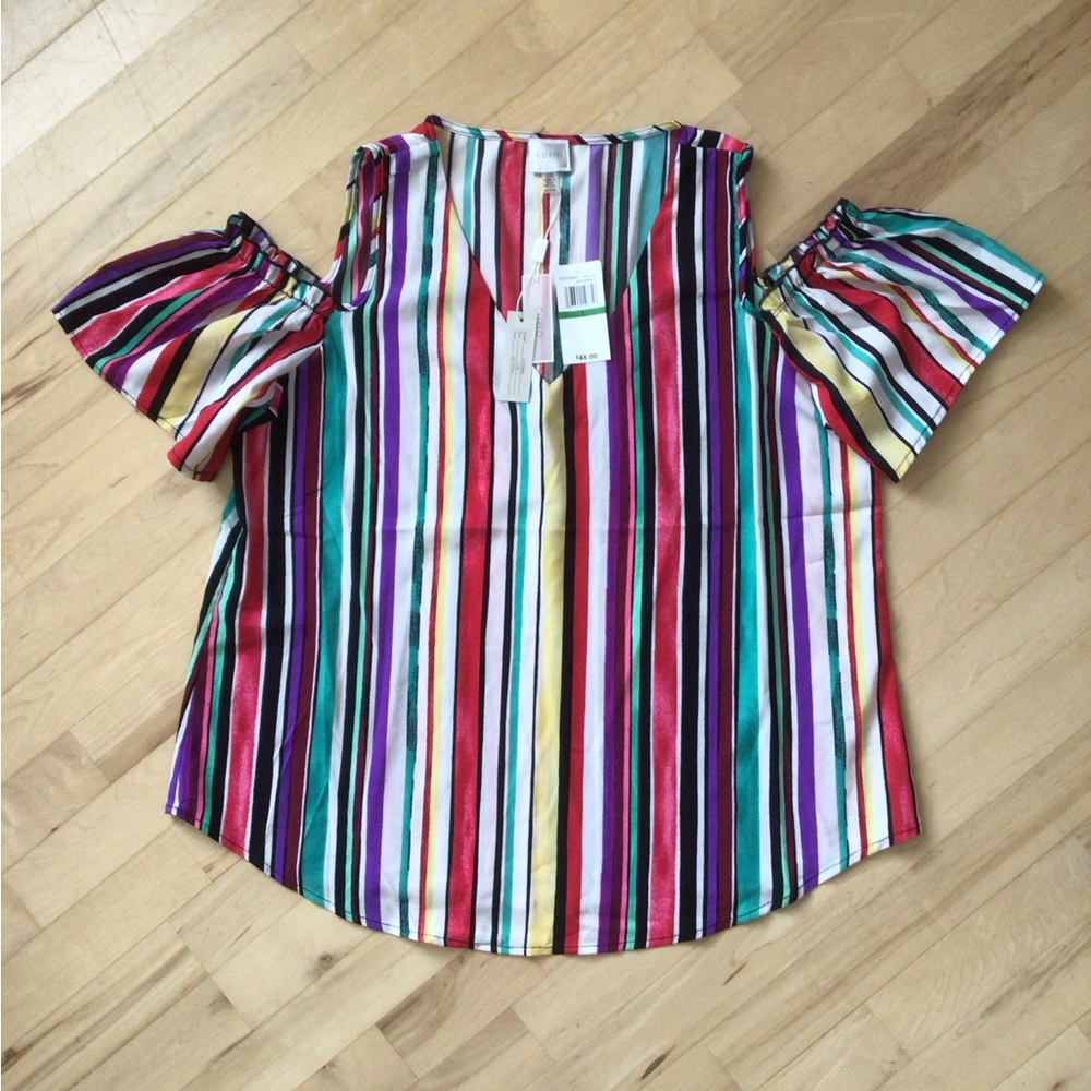 Cupio Colorful Striped Women's Top